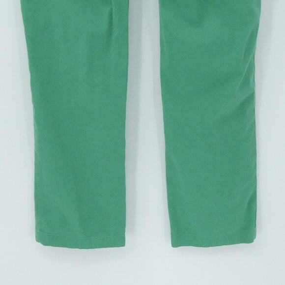 Polo Ralph Lauren Pants Mens 32x32 Green Classic Fit Chino Flat Front Casual - Picture 8 of 14